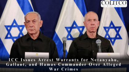 ICC Issues Arrest Warrants for Netanyahu, Gallant, and Hamas Commander Over Alleged War Crimes