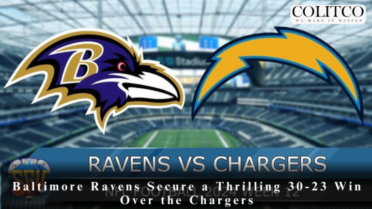 Baltimore Ravens Secure a Thrilling 30-23 Win Over the Chargers
