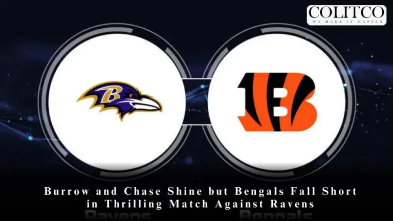 Burrow and Chase Shine But Bengals Fall Short in Thrilling Match Against Ravens
