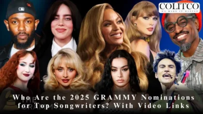 Who Are the 2025 GRAMMY Nominations for Top Songwriters? With Video Links