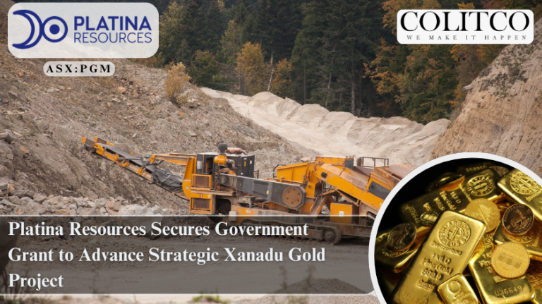 Platina Resources Secures Government Grant to Advance Strategic Xanadu Gold Project