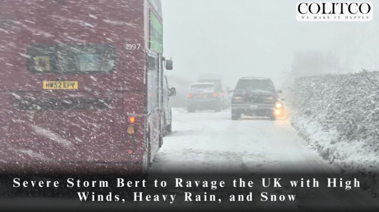 Severe Storm Bert to Ravage the UK with High Winds, Heavy Rain, and Snow