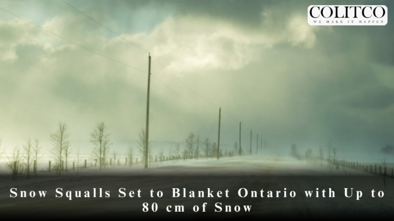 Snow Squalls Set to Blanket Ontario with Up to 80 cm of Snow