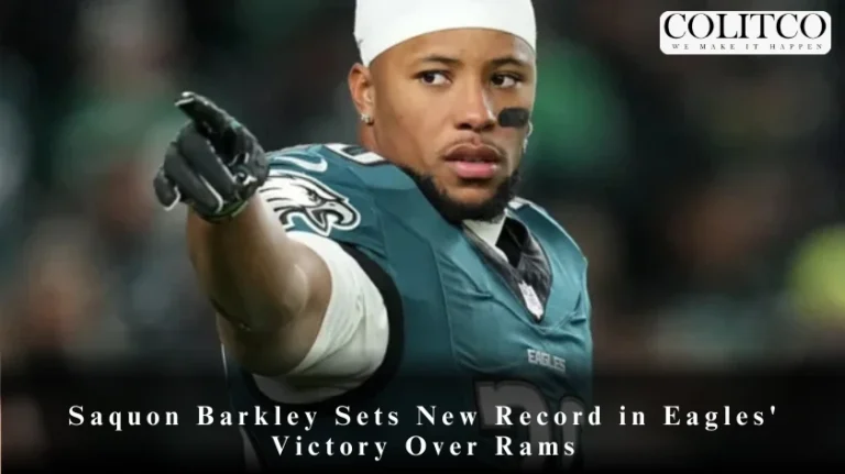 Saquon Barkley Sets New Record in Eagles' Victory Over Rams