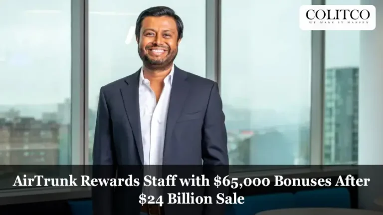 AirTrunk Rewards Staff with $65,000 Bonuses After $24 Billion Sale