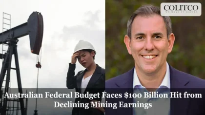 Australian Federal Budget Faces $100 Billion Hit from Declining Mining Earnings