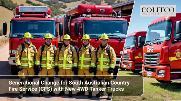 Generational Change for South Australian Country Fire Service (CFS) with New 4WD Tanker Trucks