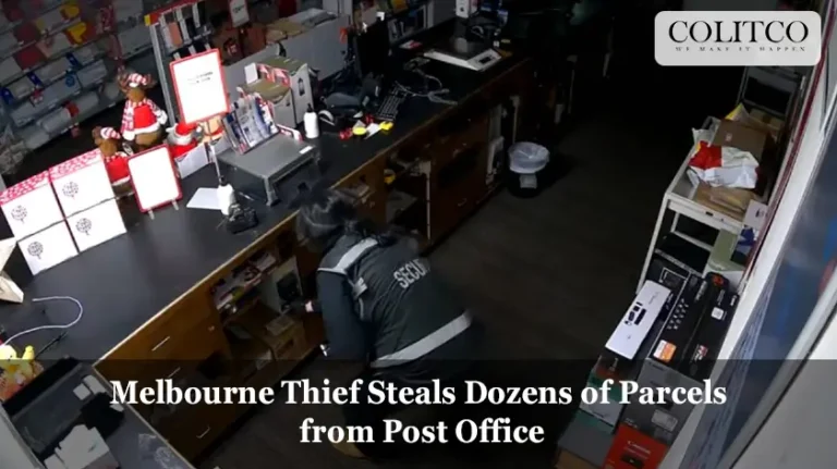 Melbourne Thief Steals Dozens of Parcels from Post Office