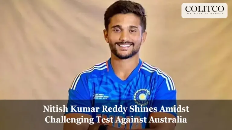Nitish Kumar Reddy Shines Amidst Challenging Test Against Australia