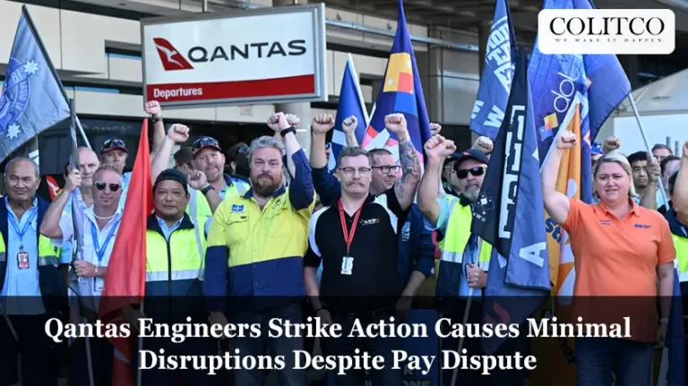 Qantas Engineers Strike Action Causes Minimal Disruptions Despite Pay Dispute