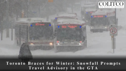 Toronto Braces for Winter: Snowfall Prompts Travel Advisory in the GTA