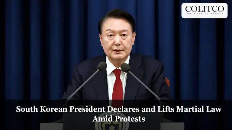 South Korean President Declares and Lifts Martial Law Amid Protests