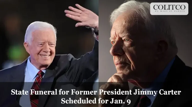 State Funeral for Former President Jimmy Carter Scheduled for Jan. 9