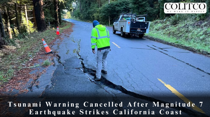 Tsunami Warning Cancelled After Magnitude 7 Earthquake Strikes California Coast