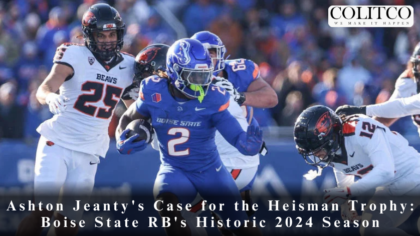 Ashton Jeanty's Case for the Heisman Trophy: Boise State RB's Historic 2024 Season