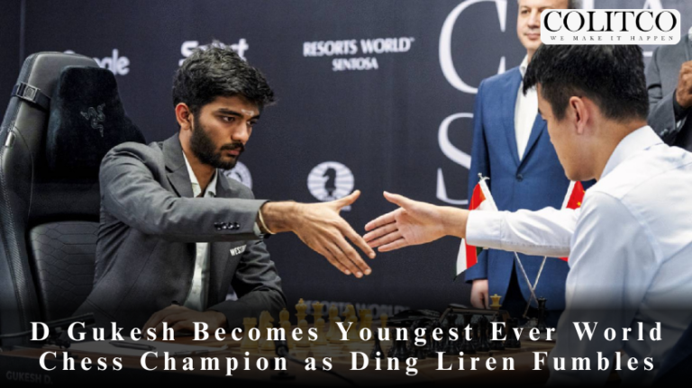 D Gukesh Becomes Youngest Ever World Chess Champion as Ding Liren Fumbles