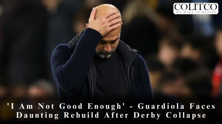 'I Am Not Good Enough' - Guardiola Faces Daunting Rebuild After Derby Collapse