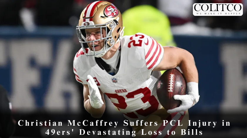 Christian McCaffrey Suffers PCL Injury in 49ers' Devastating Loss to Bills