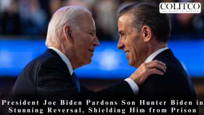 President Joe Biden Pardons Son Hunter Biden in Stunning Reversal, Shielding Him from Prison
