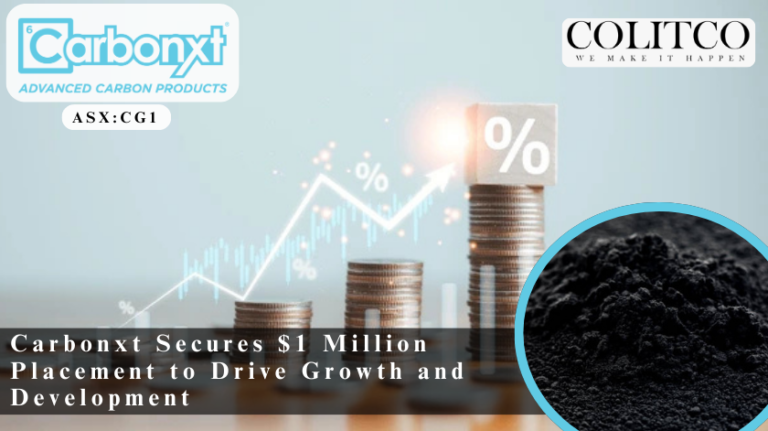 Carbonxt Secures $1 Million Placement to Drive Growth and Development
