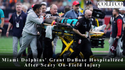 Miami Dolphins' Grant DuBose Hospitalized After Scary On-Field Injury