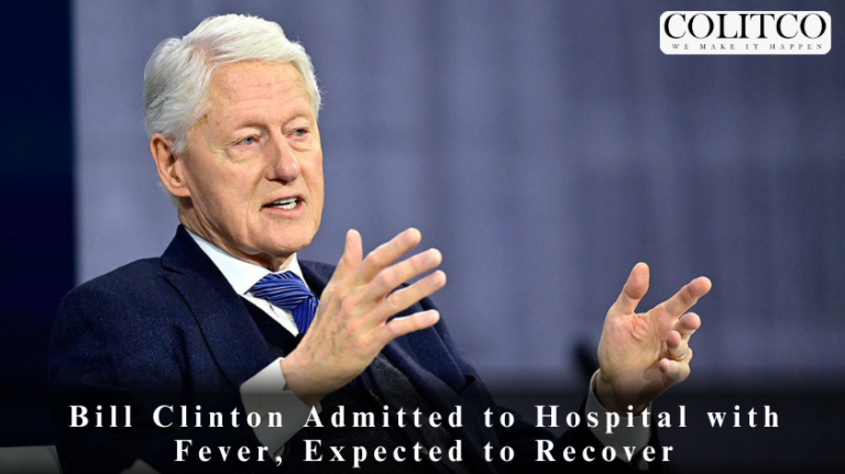 Bill Clinton Admitted to Hospital with Fever, Expected to Recover