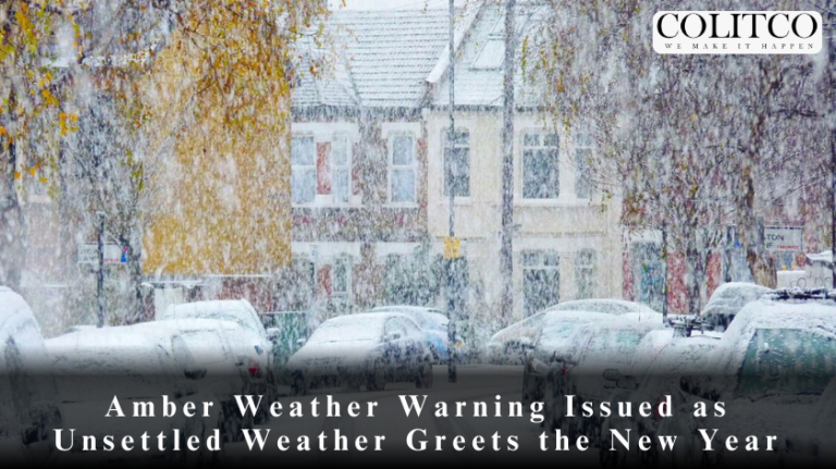 Amber Weather Warning Issued as Unsettled Weather Greets the New Year
