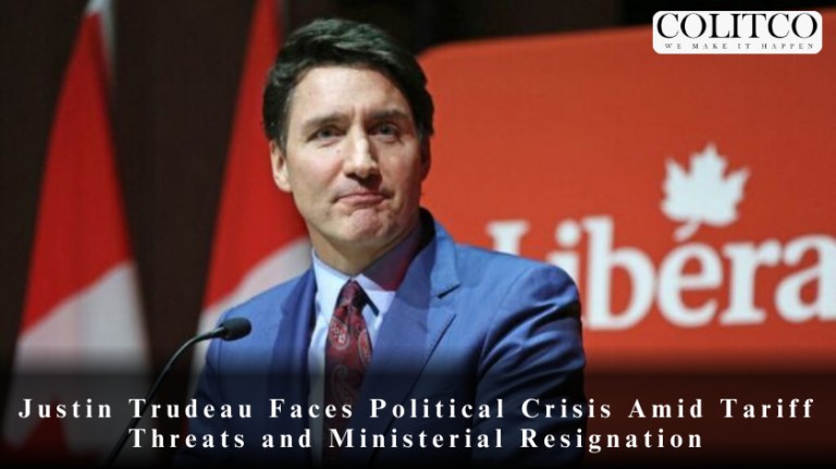 Justin Trudeau Faces Political Crisis Amid Tariff Threats and Ministerial Resignation