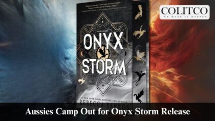 Aussies Camp Out for Onyx Storm Release