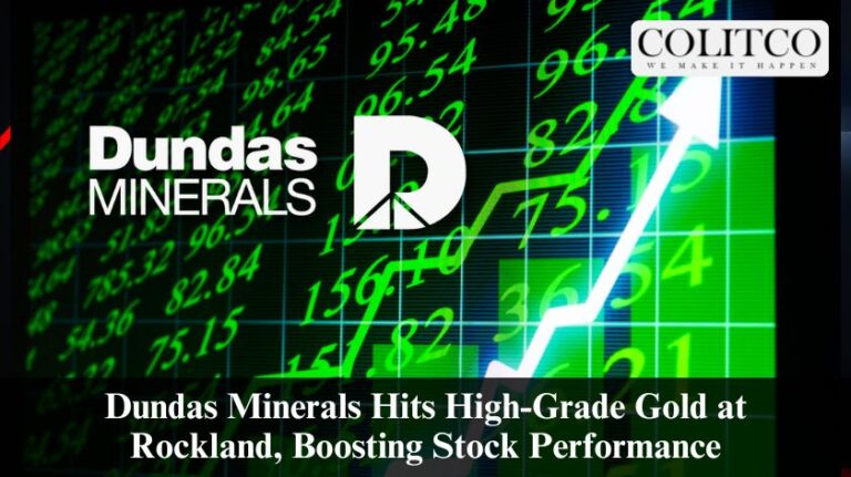 Dundas Minerals Hits High-Grade Gold at Rockland, Boosting Stock Performance
