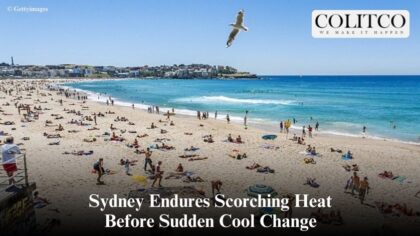 Sydney Swelters in 42°C Heat Before Temperature Drops Drastically