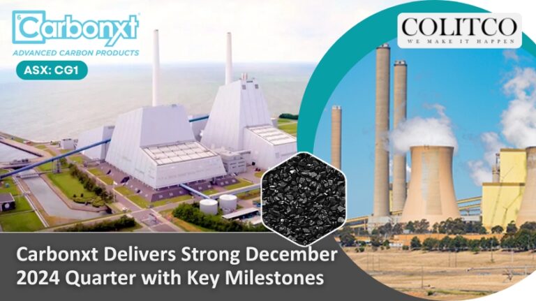 Carbonxt Completes Kentucky Facility and Boosts Sales in December 2024 Quarter