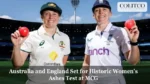 Australia and England Set for Historic Women's Ashes Test at MCG
