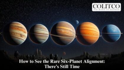 How to See the Rare Six-Planet Alignment There’s Still Time