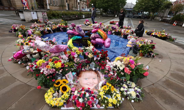  The killings of three young girls in the coastal town sparked terror, followed by racist riots. The teenage murderer has now been sentenced to 52 years. (Credit: Paul Currie/PA)