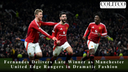 Fernandes Delivers Late Winner as Manchester United Edge Rangers in Dramatic Fashion