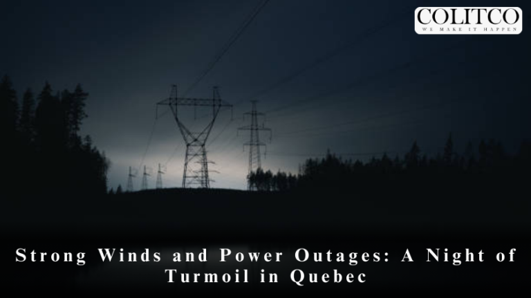 Strong Winds and Power Outages: A Night of Turmoil in Quebec