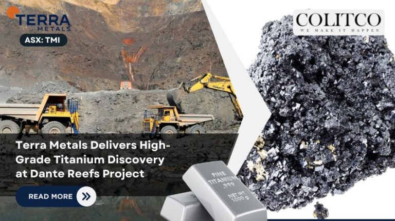 Terra Metals Delivers High-Grade Titanium Discovery at Dante Reefs Project