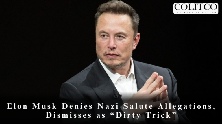 Elon Musk Denies Nazi Salute Allegations, Dismisses as “Dirty Trick”