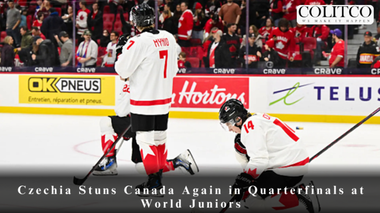 Czechia Stuns Canada Again in Quarterfinals at World Juniors