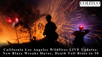 California Los Angeles Wildfires LIVE Updates: New Blaze Wreaks Havoc, Death Toll Rises to 10
