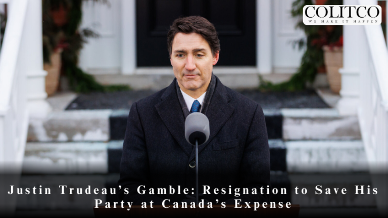 Justin Trudeau’s Gamble: Resignation to Save His Party at Canada’s Expense