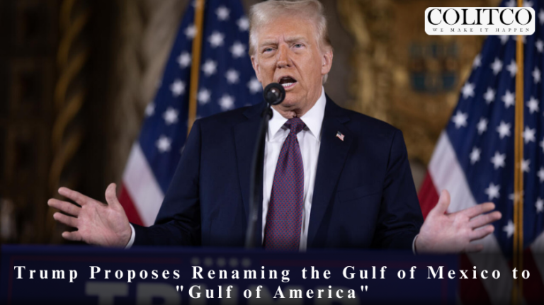 Trump Proposes Renaming the Gulf of Mexico to "Gulf of America"