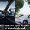2025 BYD Sealion 7: Specs Revealed Ahead of Australian Launch