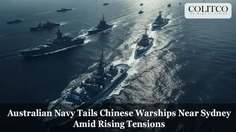 Australian Navy Tails Chinese Warships Near Sydney Amid Rising Tensions