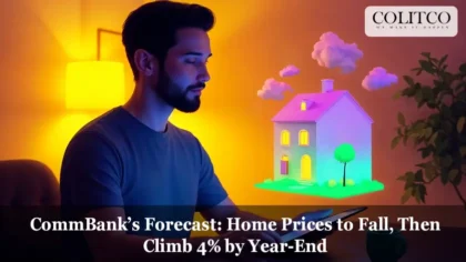 CommBank’s Forecast: Home Prices to Fall, Then Climb 4% by Year-End