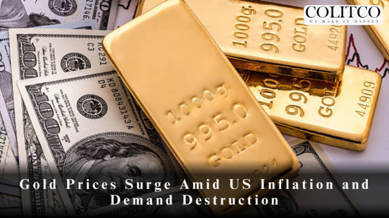 Gold Prices Surge Amid US Inflation and Demand Destruction