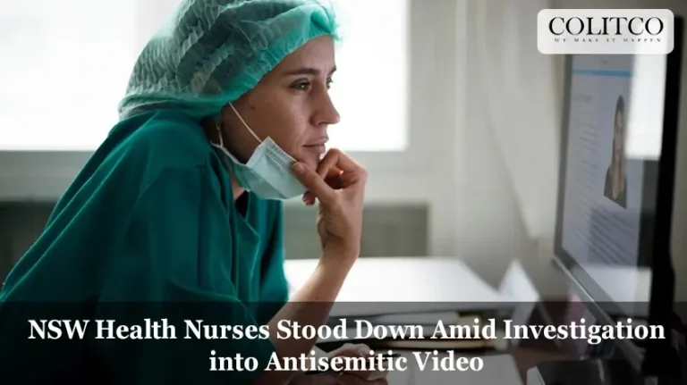 NSW Health Nurses Stood Down Amid Investigation into Antisemitic Video