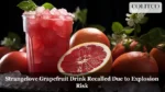 Strangelove Grapefruit Drink Recalled Due to Explosion Risk