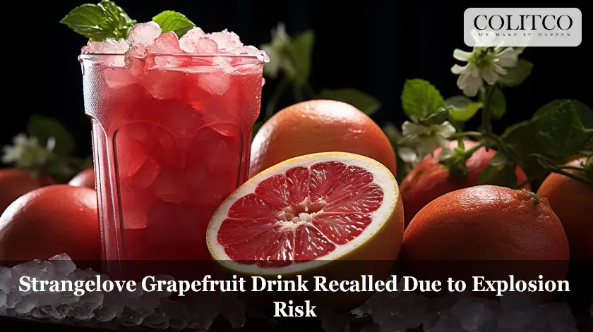 Strangelove Grapefruit Drink Recalled Due to Explosion Risk